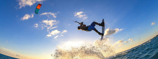 Kite Surfer am Meer