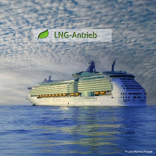 Kreuzfahrtschiff mit LNG-Antrieb