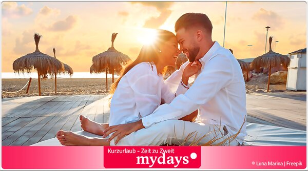 Kurzurlaub - romantische Zeit zu zweit
