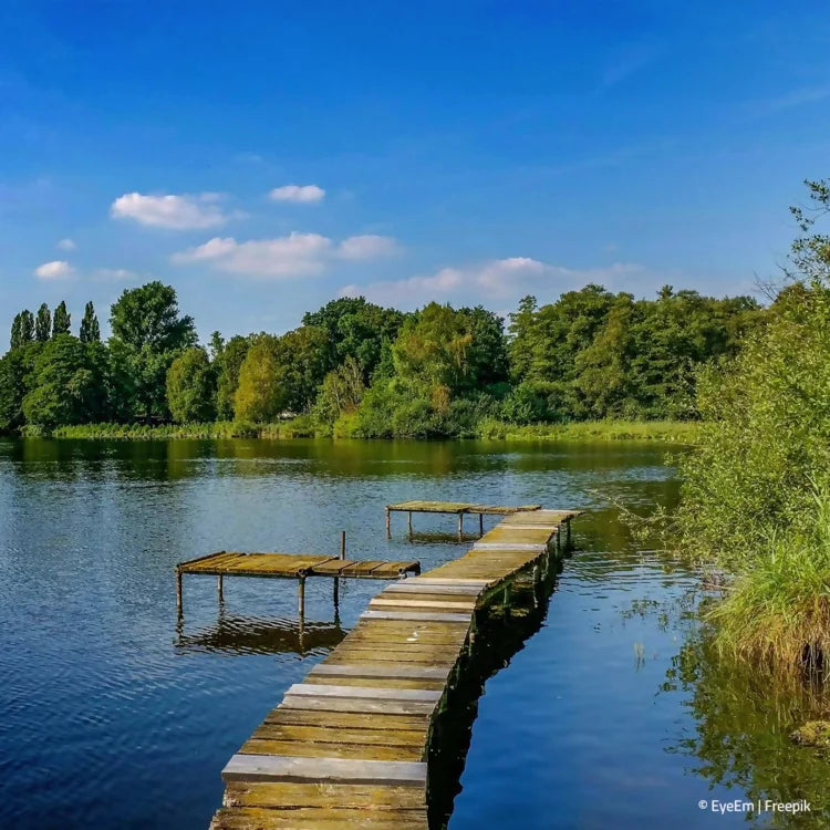 See mit Landungssteg