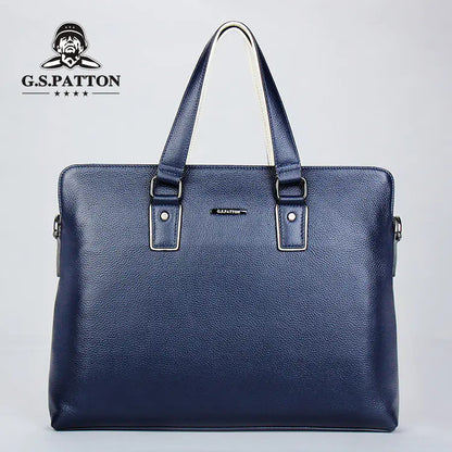 Laptop Bag, Briefcase, Men's Bag, blau