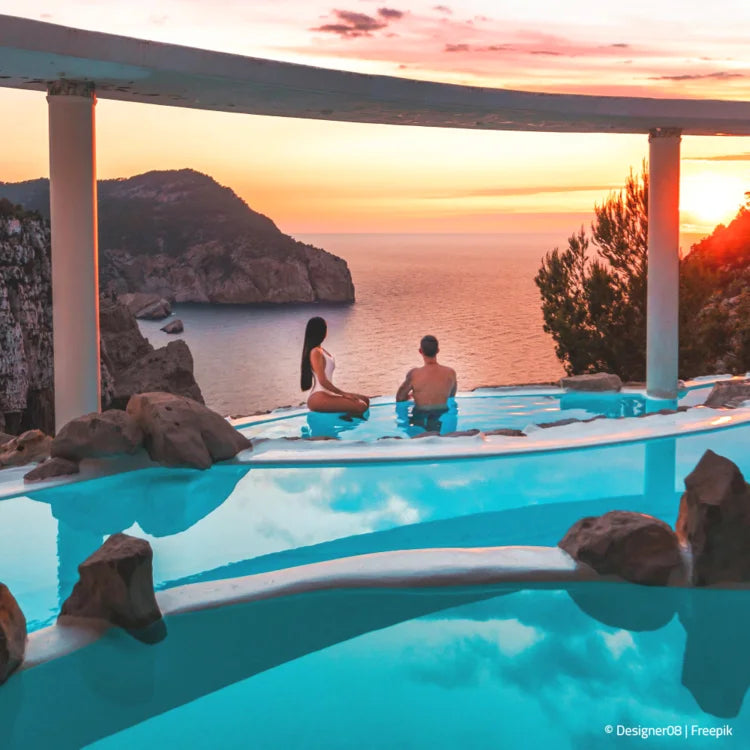 SPA Bereich Outdoor Luxushotel