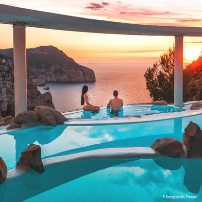 SPA Bereich Outdoor Luxushotel