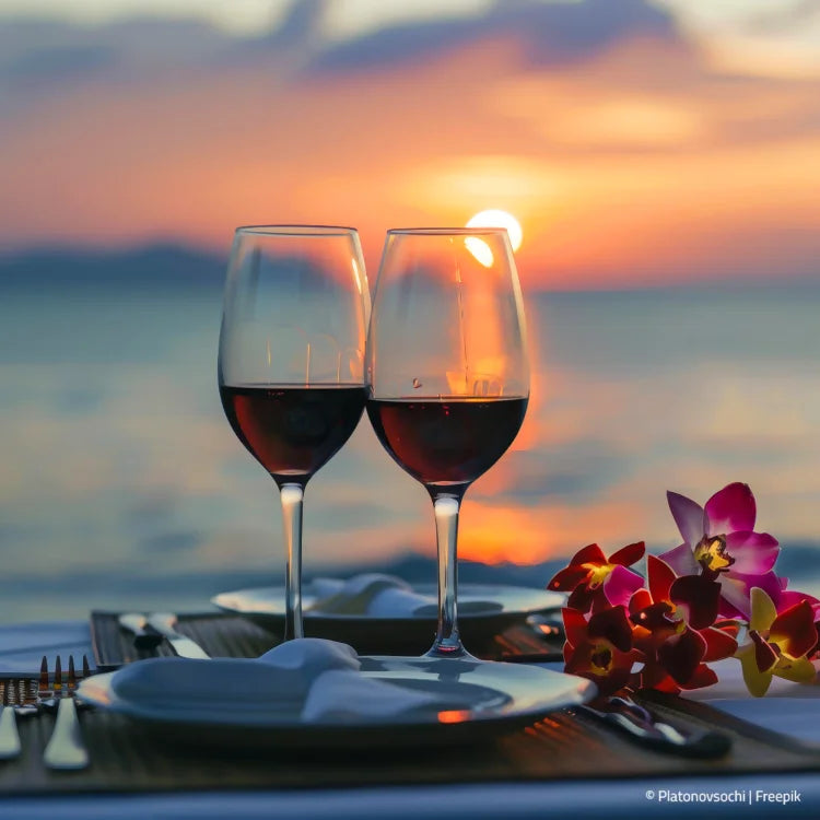 Romantik - Dinner im Strand-Restaurant